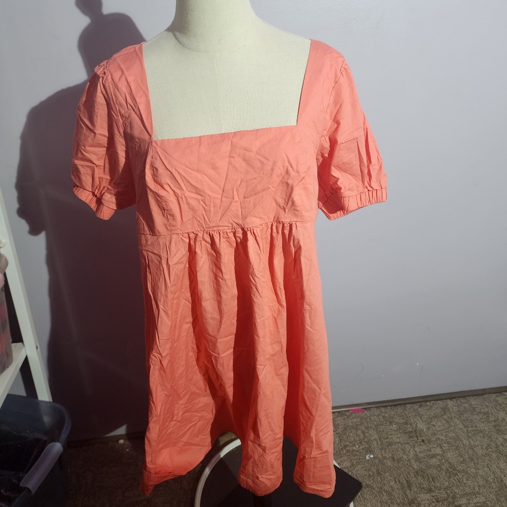 wild fable Coral Pink Mini Dress